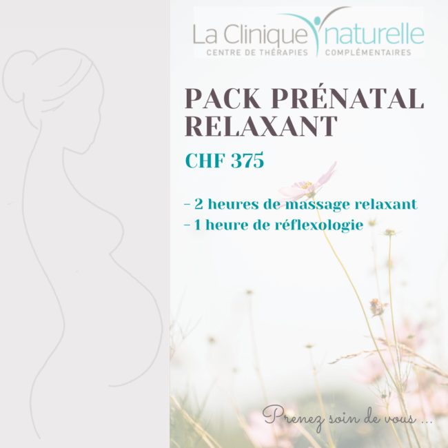 Pack prénatal relaxant